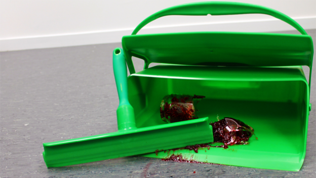 Customers swept up by quality dustpan and its colour range